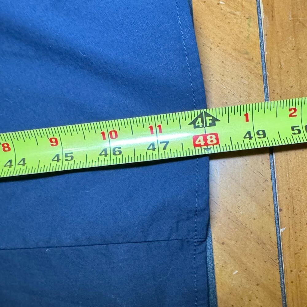 Tuckernuck New Briana Dress Midi Button Down Long Sleeves Dark Navy Size Large - Picture 15 of 15